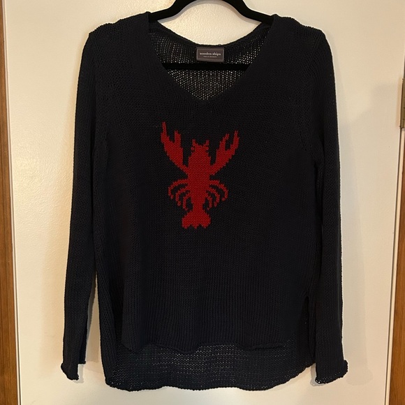 Wooden Ships, Paola Buendia S/M Lobster Roll Crew Sweater - Picture 4 of 5